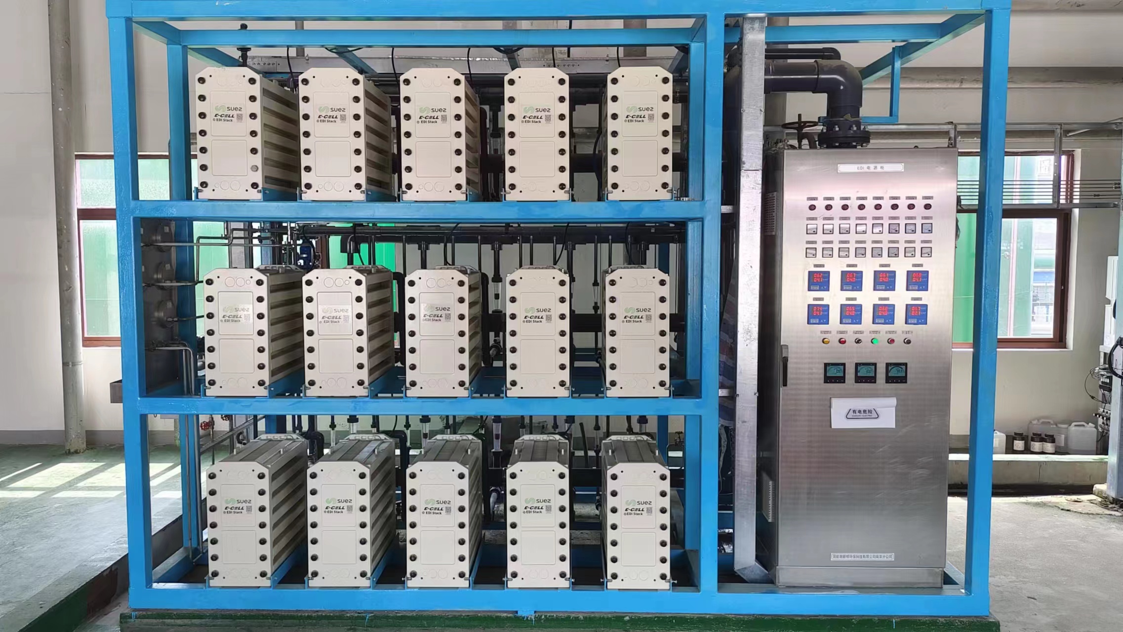 Why does EDI design require a flow rate range?